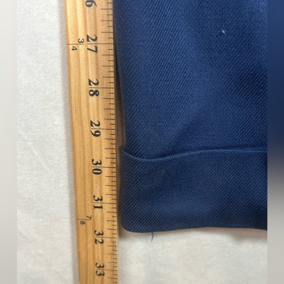 Retro Y2K Vintage UFO Made in USA 34W Classic Navy Chinos Skater Streetwear - Picture 8 of 9